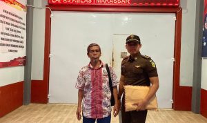 HK Mantan Kades Bontokoraang Tiba Di Lapas Gunung Sahari Makassar
